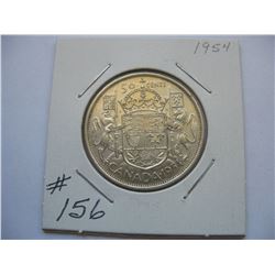 1954    Half Dollar