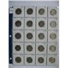 Image 1 : Page of 20  Half Dollar Coins - All different Dates