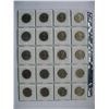Image 2 : Page of 20  Half Dollar Coins - All different Dates