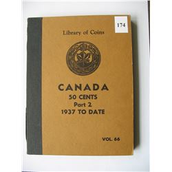 Half Dollar Album with Coins (1937-65) - 30 Silver Coins - (VG-AU)