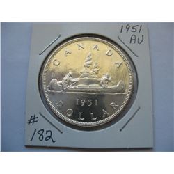 1951 Silver Dollar
