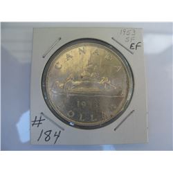 1953 Silver Dollar
