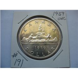 1959 Silver Dollar