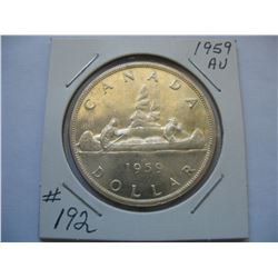 1959 Silver Dollar