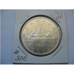 1963 Silver Dollar