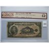 Image 1 : 1935  $50.00 Bill  Osborne/Towers  BCS Graded  Very Rare