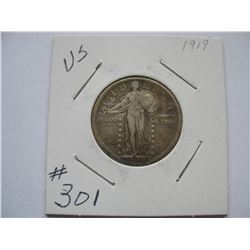 U.S.  1919 Standing Liberty Quarter