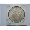 Image 1 : U.S.  1889      Morgan Silver Dollar