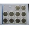 Image 1 : U.S Eisenhower Dollars - 10 Different Dates / Mint Marks