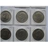 Image 3 : U.S Eisenhower Dollars - 10 Different Dates / Mint Marks
