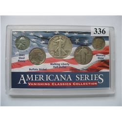 U.S. Set -  Vanishing Classics  - Penny to Half Dollar Set