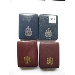 Canadian Nickel Dollars - Set of 4  (1970, 1970, 1973, 1976)