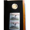 Image 3 : 2004  Loon  - Coin and Stamps Set  - $1.00 Coin