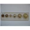 Image 1 : 1967 Canadian Coin Set - Silver  Hard Case