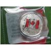 Image 2 : 2015 Canadian $25.00 Silver Coin - Canada Flag