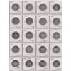 Image 1 : SHEET OF 20 COINS, 50 CENT PIECES 1968 - 1981, 85, 93, 94, 2000, 02, 10, 12