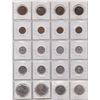 Image 2 : SHEET OF 20 COINS, , 4 LRG PENNIES, 1859, 1888, 1909, 1918