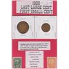 Image 1 : 1920 LARGE PENNY & SMALL CNDN PENNY, LAST YEAR FOR LARGE PENNY, FIRST YEAR FOR SMALL PENNY