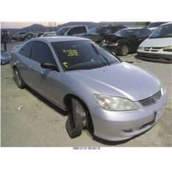 2005 - HONDA CIVIC // REBUILT SALVAGE