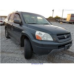 2003 - HONDA PILOT