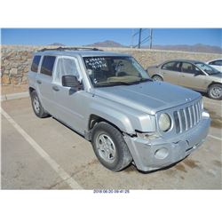2008 - JEEP PATRIOT SPORT