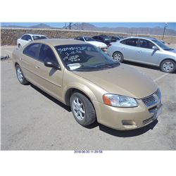 2001 - DODGE STRATUS // PARTS ONLY