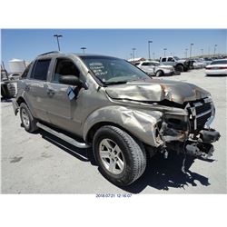 2004 - DODGE DURANGO // SALVAGE TITLE