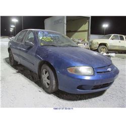 2003 - CHEVROLET CAVALIER