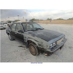1986 - CHEVROLET CAVALIER