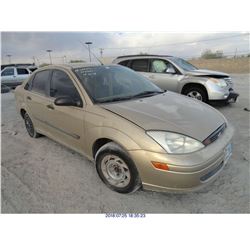 2001 - FORD FOCUS