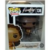 Image 1 : Firefly Zoe Funko Pop! Signed by Gina Torres (Rare/Vaulted) & Custom Inara Pop