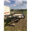 Image 1 : 2014 16’ Load Trail Flat Deck W/ 2 3500lb Axles