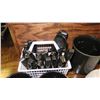 Image 2 : Large Lot of Utensil Holders and Plastic Serving Tongs