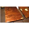Image 2 : 3 Square Wooden Tables 34" X 24"