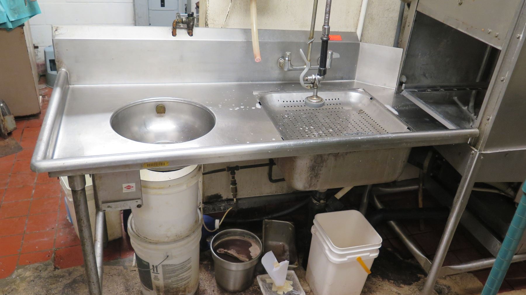 Echo Lab Machine Ecolab ES 4000 Industrial Dishwasher - Works Great! See Youtube Video ...