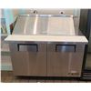 Image 1 : True TSSU-48-18M-B-HC 48" Sandwich / Salad Prep Table w/ Refrigerated Base