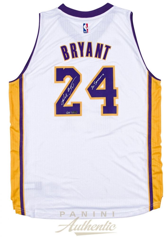 kobe panini jersey