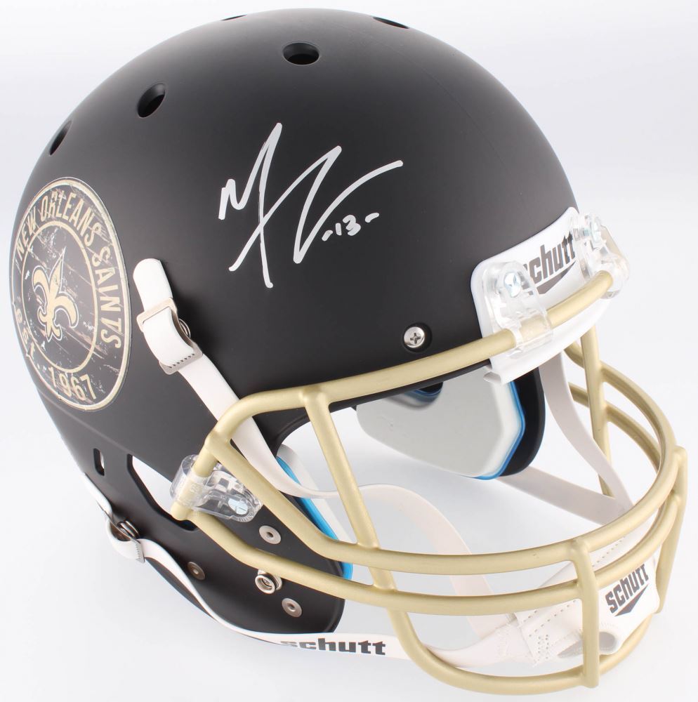 michael thomas signed helmet