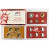 Image 2 : 2008 US SILVER PROOF SET (WITH BOX) 14 PIECES