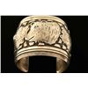 Image 3 : Three Bear Sterling Silver Cuff by Tommy Singer