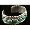 Image 2 : Sterling & Sleeping Beauty Turquoise Bracelet