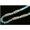 Image 2 : Kingman Turquoise & Coral Singer Style Necklace