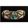 Image 1 : Sterling Silver & Turquoise Cuff