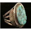 Image 3 : Turquoise & Sterling Horse Cuff