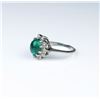 Image 2 : Elegant Colombian Emerald Estate Ring