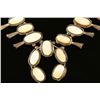 Image 2 : Unusual Mother of Pearl Squash Blossom Necklace