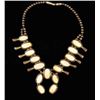 Image 4 : Unusual Mother of Pearl Squash Blossom Necklace