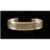 Image 1 : Hand Made Vintage Silver Cuff