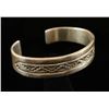 Image 2 : Hand Made Vintage Silver Cuff