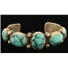 Image 1 : Sterling Silver & Turquoise Cuff